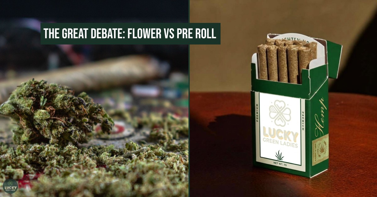 Flower vs pre roll cannabis dispensary delivery